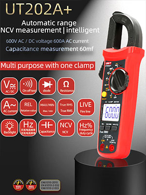 UT201A کلمپ متر دیجیتال