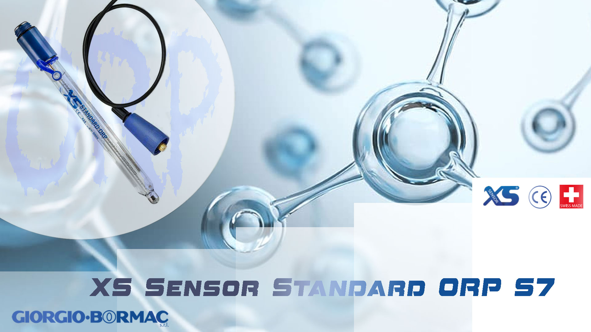 الکترود شیشه ای ترکیبی ORP با سر پیچ S7 مدل XS Standard ORP