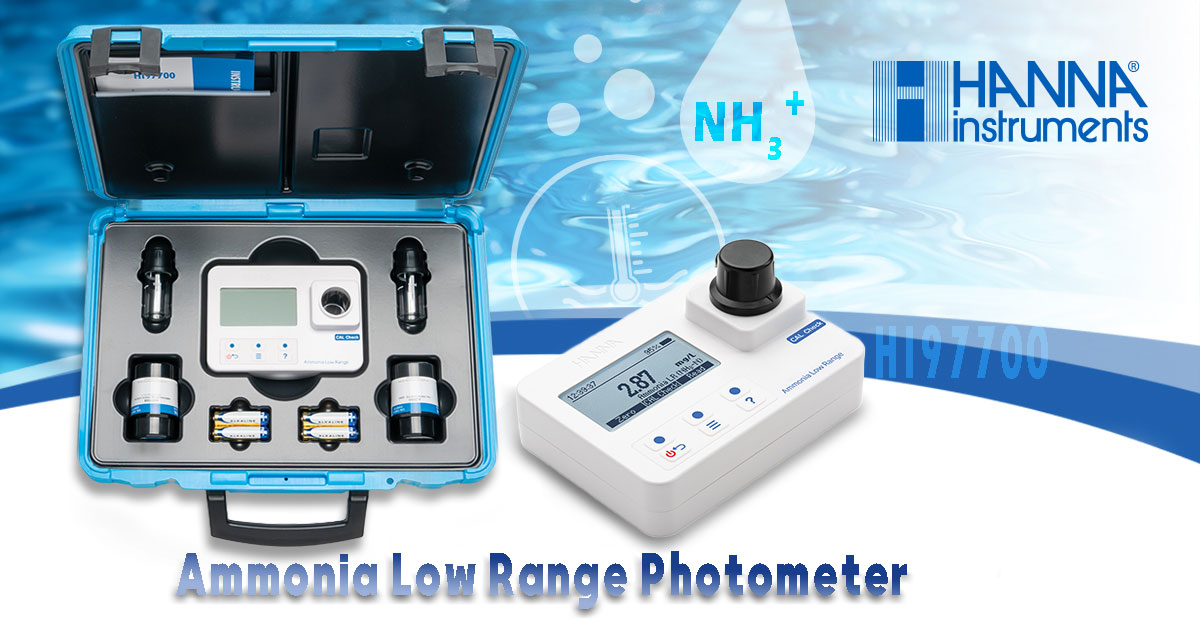 فتومتر قابل حمل آمونیاک مدل HANNA HI97700