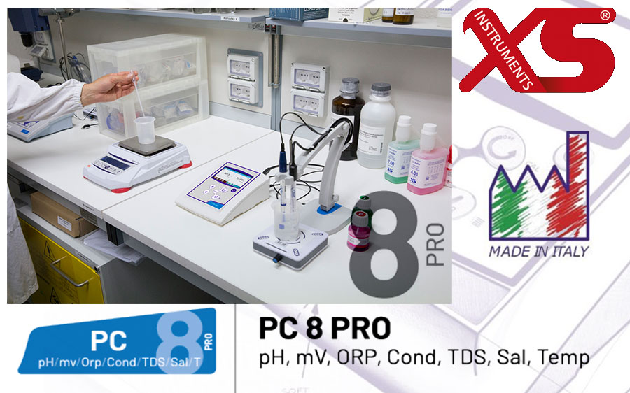 مولتی پارامتر ph رومیزی مدل XS PC 8 PRO