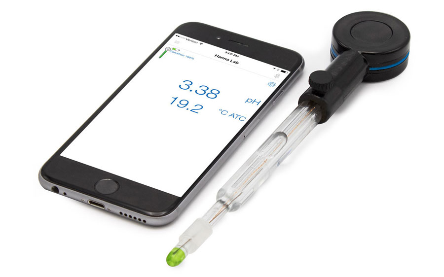 پی اچ متر قلمی پرتابل بی سیم HALO  مدل HANNA HI10482 