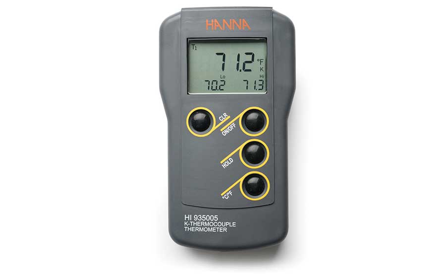 ترمومتر تماسی  ترموکوپل دار هانا مدل HANNA HI935005 