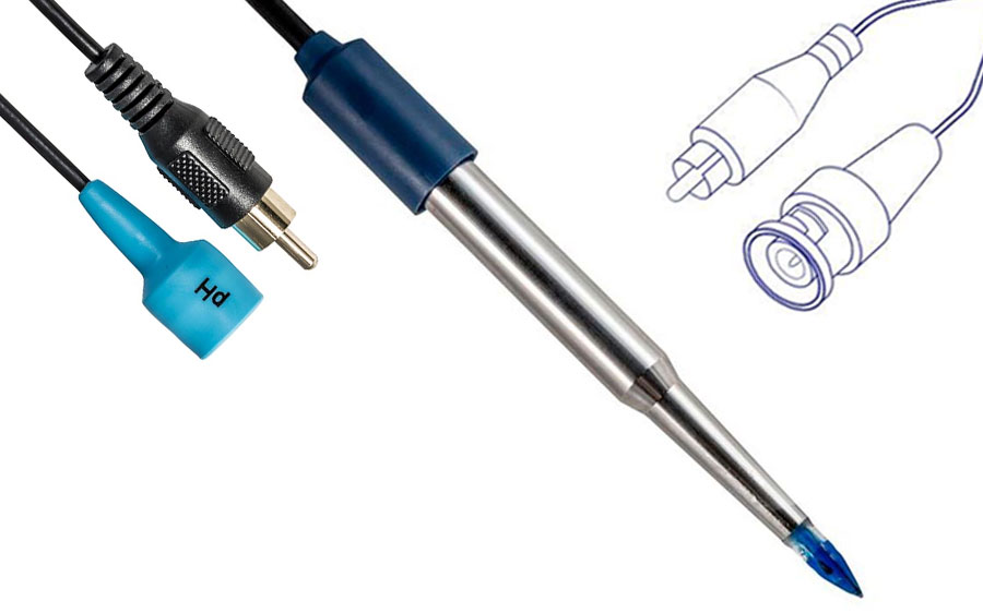 الکترود PH استیل گوشت برند XS مدل  XS Sensor 2-Pore steel